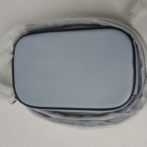 Disney CC325 X Coach Eva Phone Crossbody With Ursula Motif Silver/Ice Blue Multi - Picture 3 of 6